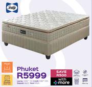 Sealy Phuket 137cm Double Bed Set