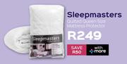 Sleepmasters Quilted Queen Size Mattress Protector