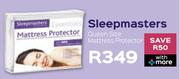 Sleepmasters Queen Size Mattress Protector