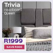 Trivia Headboard Queen