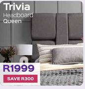 Trivia Headboard (Queen)