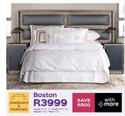 Boston Headboard & Pedestals