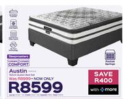 Sleepmasters Austin 152cm Queen Bed Set