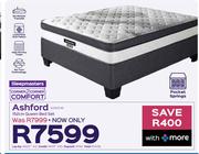 Sleepmasters Ashford 152cm Queen Bed Set