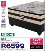 Restonic Dale 137cm Double Bed Set