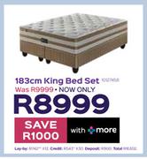 Sealy Argo 183cm King Bed Set