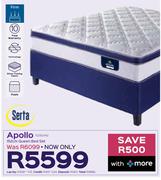 Serta Apollo 152cm Queen Bed Set