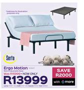 Serta Ergo Motion 152cm Adjustable Base