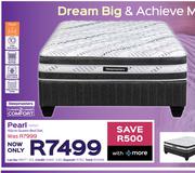 Sleepmasters Pearl 152cm Queen Bed Set
