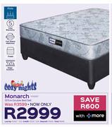 Cozy Nights Moarch 137cm Double Bed Set