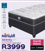 Cozy Nights Serenity 137cm Double Bed Set