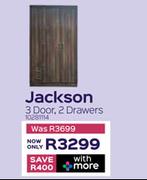  Jackson 3 Door, 2 Drawers