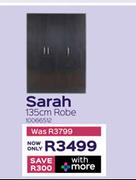 Sarah 135cm Robe