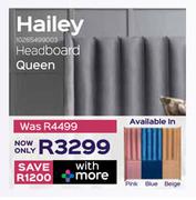  Hailey Headboard Queen