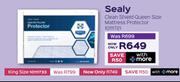 Sealy Clean Shield Queen Size Mattress Protector