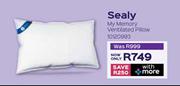 Sealy My Memory Ventilated Pillow
