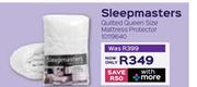 Sleepmasters Quilted Queen Size Mattress Protector