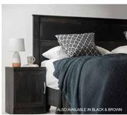Kingsley Queen Headboard Black