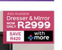 Dresser & Mirror