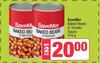 SaveMor Baked Beans In Tomato Sauce-For 2 x 410g