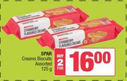 Spar Creams Biscuits Assorted-For 2 x 125g