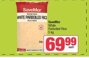 SaveMor White Parboiled Rice-5Kg Each