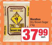 Marathon Dry Brown Sugar-2Kg Each