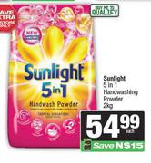 Sunlight 5 In 1 Handwashing Powder-2Kg