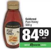 Goldcrest Pure Honey-500g Each