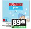 Huggies Wipes Quad Pack 4 x 56pk-Per Pack