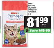 Spar Purr Fect Dry Pellets Anchovy Or Ocean Fish-2Kg