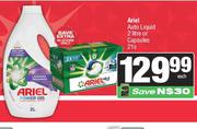 Ariel Auto Liquid 2Ltr Or Capsules 21s-Each