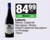 Laborie Merlot, Cabernet Sauvignon, Shiraz, Merlot Cabernet Sauvignon Or Pinotage-750ml Each