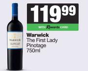 Warwick The First Lady Pinotage-750ml