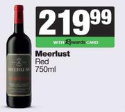 Meerlust Red-750ml
