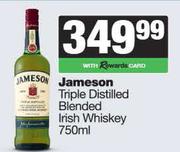 Jameson Triple Distilled Blended Irish Whisky-750ml