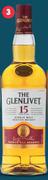 The Glenlivet 15 Year Old Speyside Single Malt Scotch Whisky-750ml