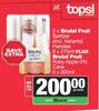 Brutal Fruit Spritzer Handies 2 x 6 x 275ml Plus Brutal Fruit Ruby Apple 0% Cans 6 x 300ml-For All