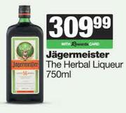 Jagermeister The Herbal Liqueur-750ml