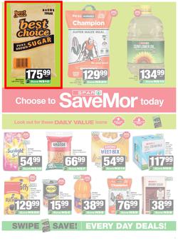 SPAR SaveMor Namibia : Choose To SaveMor Today (25 May - 07 June 2026), page 1