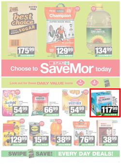 SPAR SaveMor Namibia : Choose To SaveMor Today (25 May - 07 June 2026), page 1