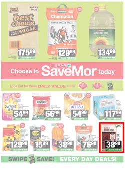SPAR SaveMor Namibia : Choose To SaveMor Today (25 May - 07 June 2026), page 1