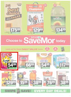 SPAR SaveMor Namibia : Choose To SaveMor Today (25 May - 07 June 2026), page 1