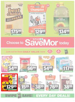 SPAR SaveMor Namibia : Choose To SaveMor Today (25 May - 07 June 2026), page 1