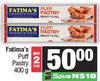 Fatima's Puff Pastry-For 2 x 400g