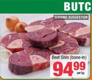 Beef Shin (Bone-In)-Per kg