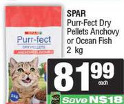 Spar Purr-Fect Dry Pellets (Anchovy Or Ocean Fish)-2kg Each