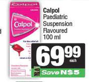 Calpol Paediatric Suspension Falvoured-100ml
