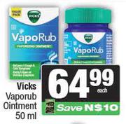 Vicks VapoRub Ointment-50ml Each