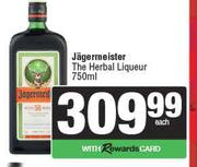 Jagermeister The Herbal Liqueur-750ml